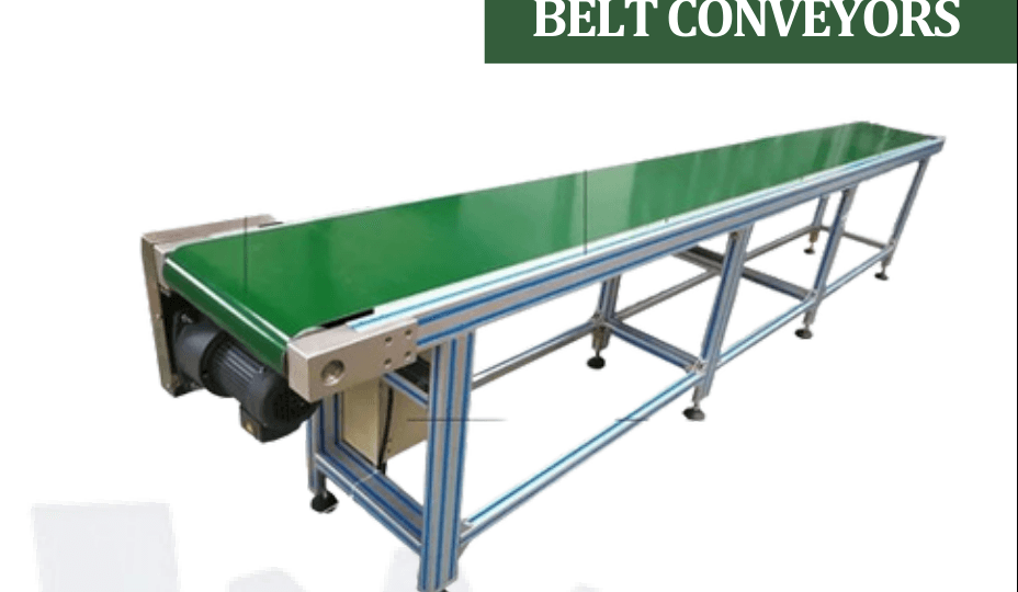 PVC Belt Conveyor by Spectra Pack Machines