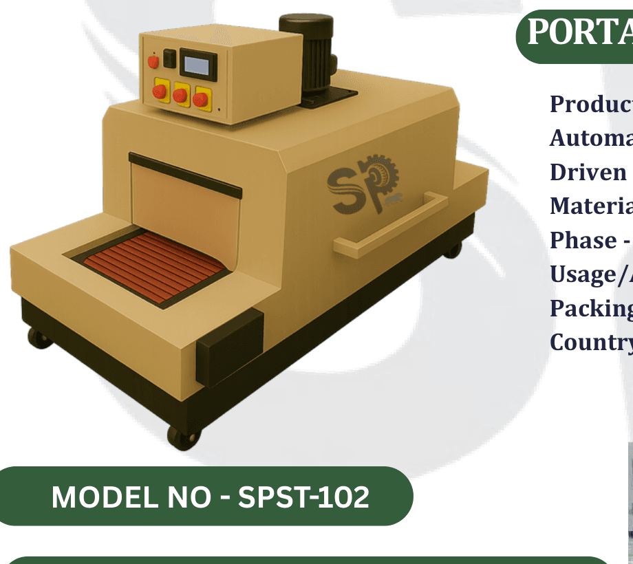 Portable Shrink Tunnel by Spectra Pack Machines