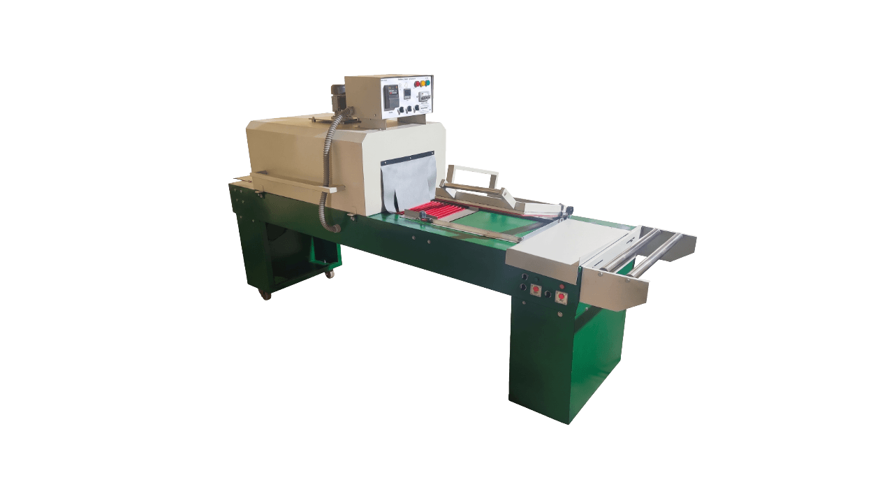 L Sealer with shrink tunnel
